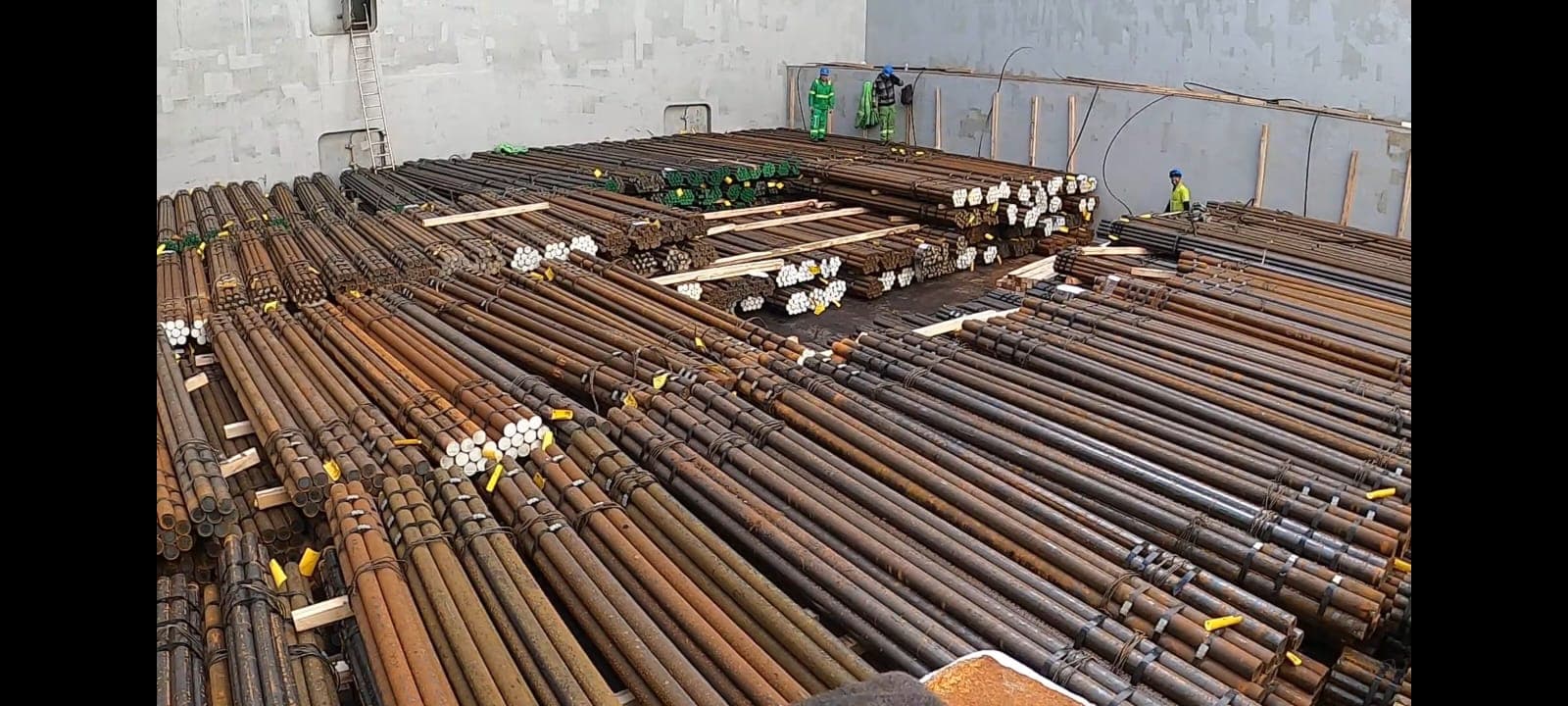 Vergalhões de aço